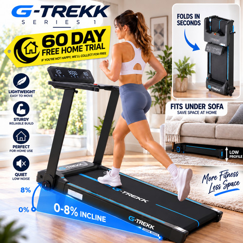 Trekk treadmill 5hp 180kg - treadmill,
