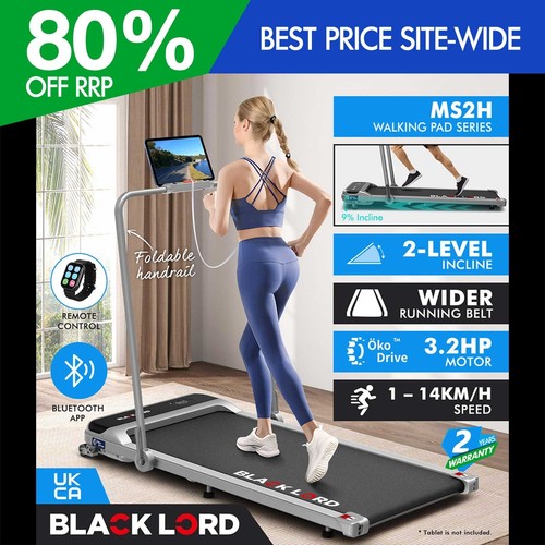Black lord treadmill 9 - black, 9%