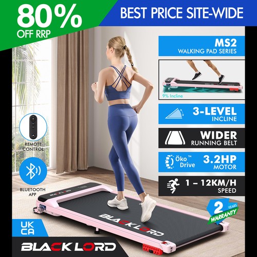 Black lord treadmill 1 - black, 4-in-1