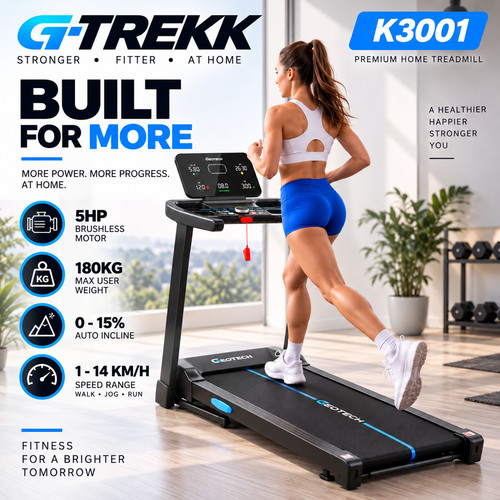 Trekk treadmill 5hp - treadmill,