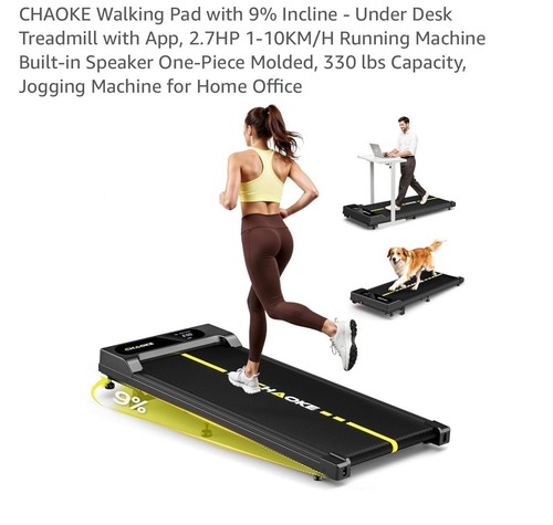 Walking pad treadmill - for, home