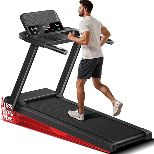 Folding treadmill incline - folding, 15%