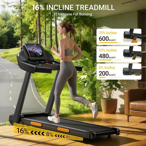 Incline 12km h foldable - 16%, incline,