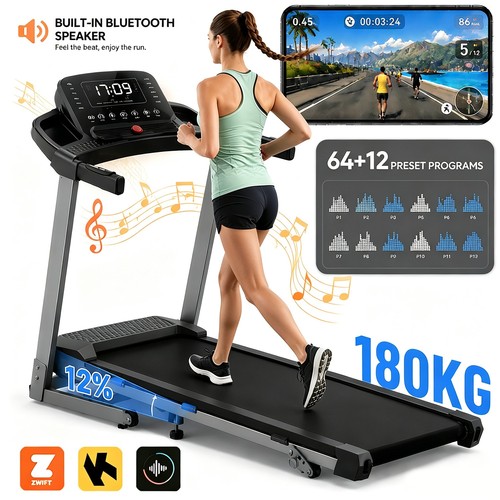 Foldable treadmill with - foldable,