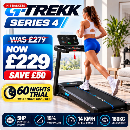 Gtrekk treadmill 5hp - gtrekk,