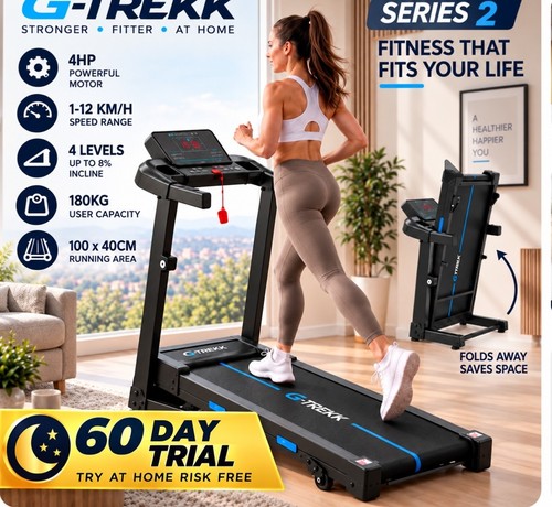 Trekk treadmill 4hp - g-trekk, 4