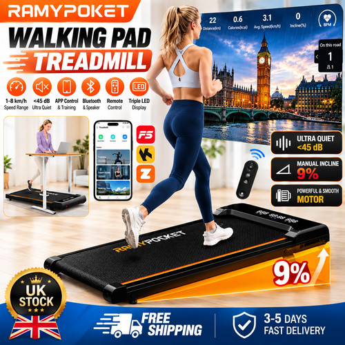 Walking pad with incline - pad,