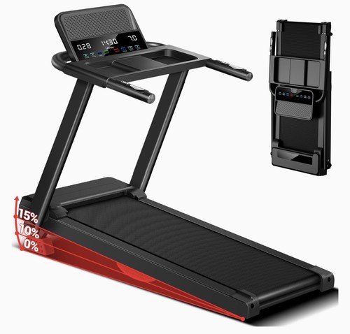 Folding treadmill 0hp home - treadmill,