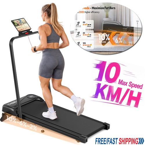 2in1 walking pad - treadmill, 10%