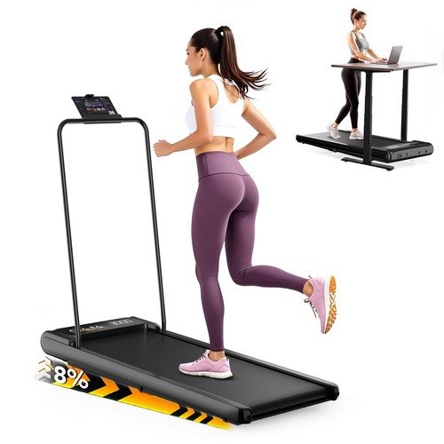 Folding treadmill with - folding,