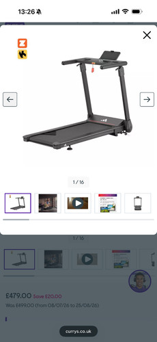 Adidas folding treadmill - t, 1