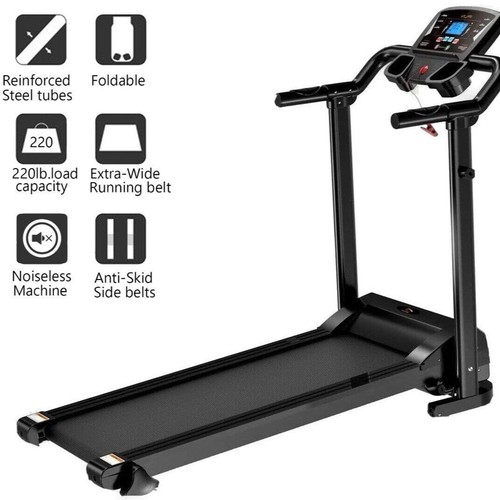 Treadmill electric foldable - treadmill, 9%