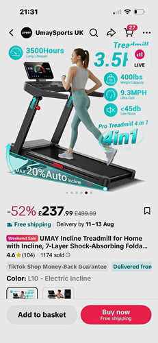 Umay l10 electric folding - l10,